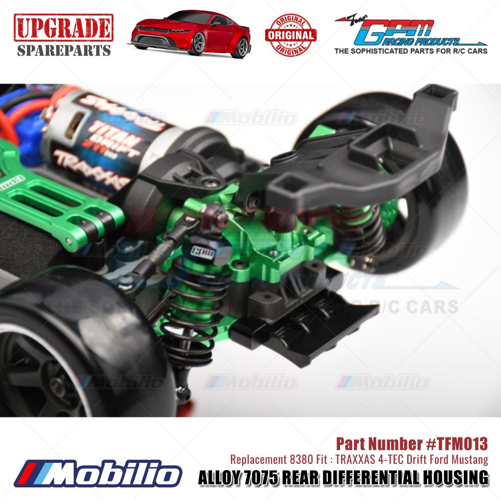 GPM Part #TFM013 Alloy Rear Differential Housing 8380 Traxxas 4-TEC Drift Ford Mustang