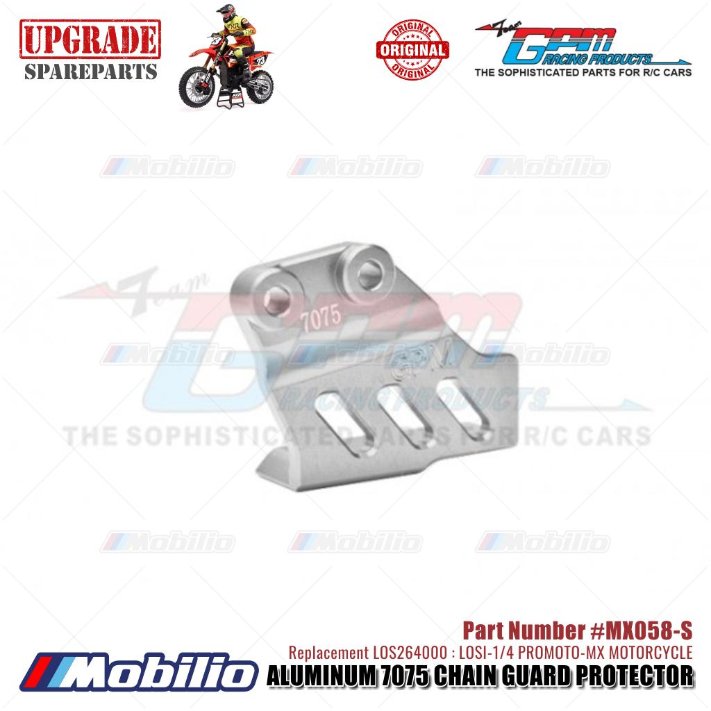 GPM Part #MX058 Aluminum 7075 Chain Guard Protector #LOS264000 Losi 1/4 Promoto MX Motorcycle