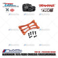 GPM Part #TRX4015RN Aluminum 7075 Rear Chassis Crossmember RC Upgrade Traxxas TRX-4 TRX-6 Crawler Adventure