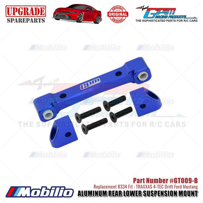 GPM Part #GT009 Aluminum Rear Lower Suspension Mount #8334 Traxxas 4-TEC Drift Ford Mustang