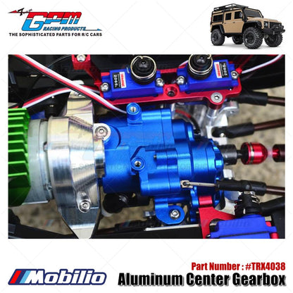 GPM Part #TRX4038 Aluminum Center Gearbox for RC TRX-4 Trail Crawler / TRX-6 Upgrade Parts