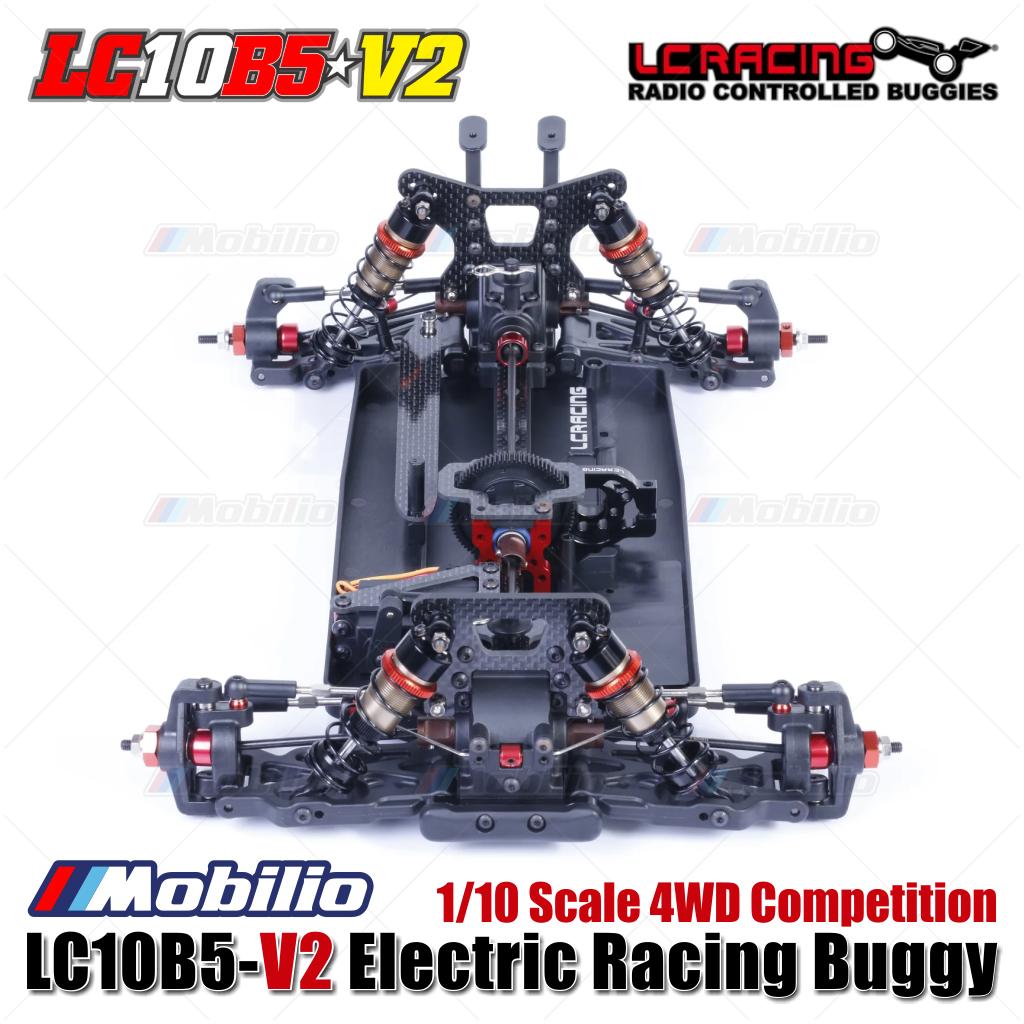 LC Racing LC10B5-V2 Electric Racing Buggy RC 1/10 Scale 4WD Competition Center Differential