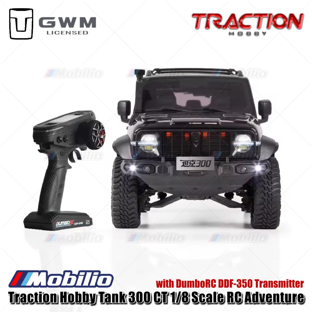 Traction Hobby Tank 300 CT 1/8 Scale RC Adventure Tank300-CT with