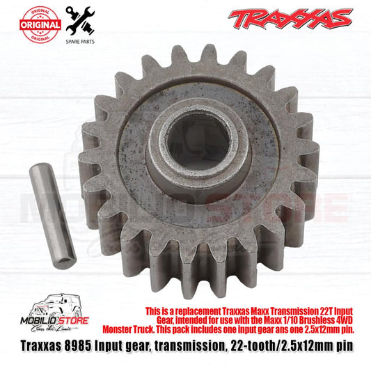 Traxxas Part #8985 Input Gear Transmission 22 Tooth & Pin for Traxxas Part Maxx