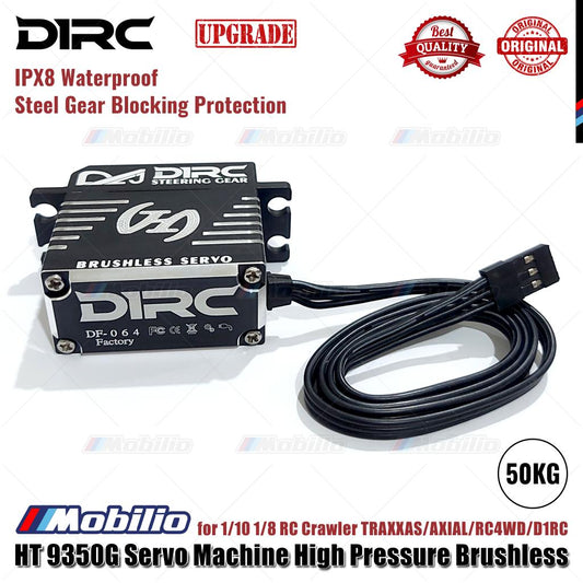 D1RC Steering Gear HT 9350G Servo Machine High Pressure Brushless Waterproof for 1/10 1/8 RC Crawler Adventure