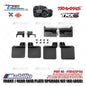 GPM Part #TRX4ZSP16A Polyurethane Front Rear Skid Plate Upgrade Kit No Logo Traxxas TRX4