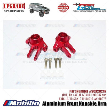 GPM Part #SCX2021N Aluminium Front Knuckle Arm RC Upgrade Axial SCX10 II Crawler Adventure  Remote Control
