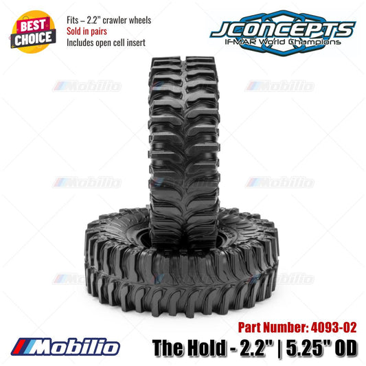 JConcepts #4093-02 The Hold - 2.2" (5.25" OD) Fits – 2.2" Crawler Wheel