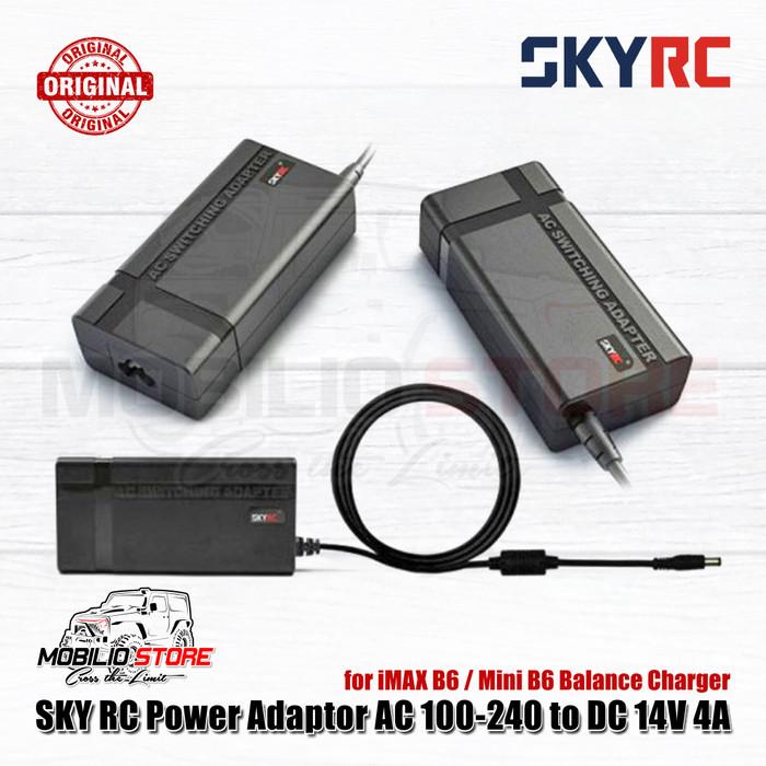 Adaptor Daya SKYRC AC 100-240 ke DC 14V 4A untuk iMAX B6 / Mini B6