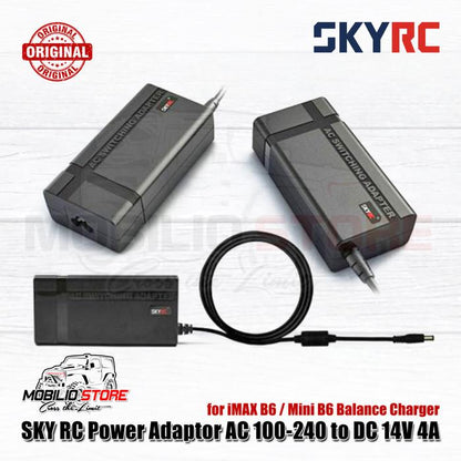 Adaptor Daya SKYRC AC 100-240 ke DC 14V 4A untuk iMAX B6 / Mini B6
