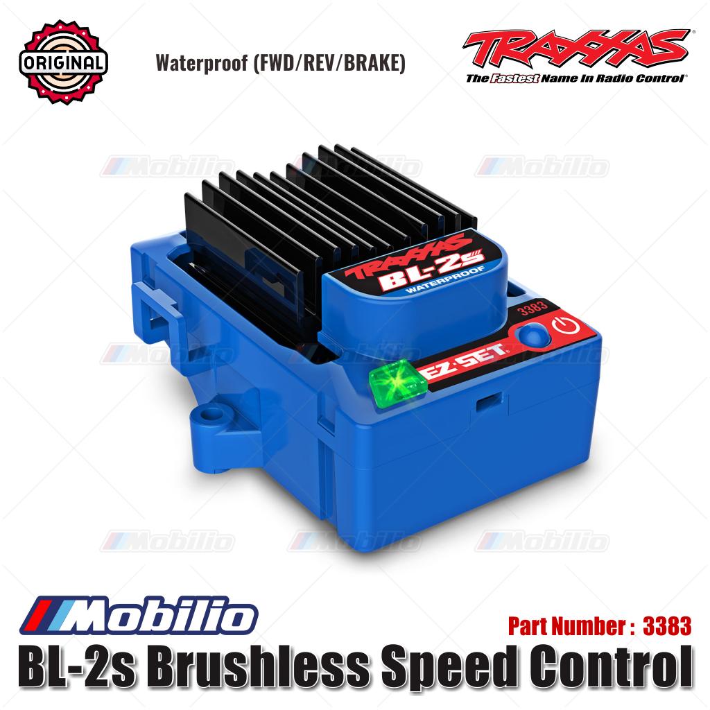 Traxxas Part #3383 BL-2s Brushless Speed Control Waterproof (FWD/REV/BRAKE)
