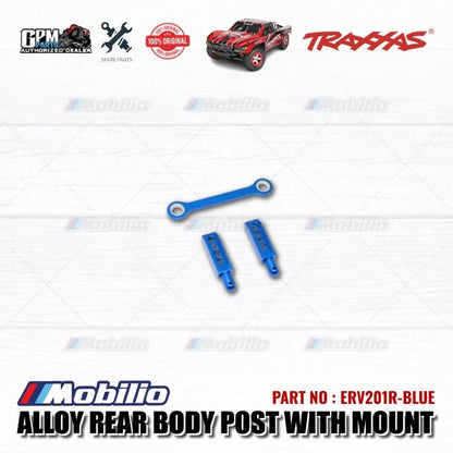 GPM Part #ERV201R Alloy Rear Body Post With Mount for TRAXXAS 1:16 Mini E-REVO / Slash - 3 Pcs