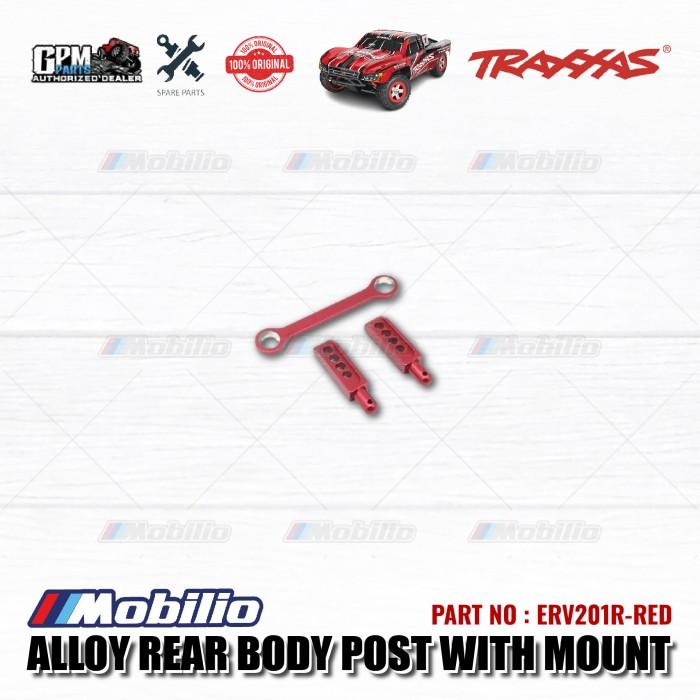 GPM Part #ERV201R Alloy Rear Body Post With Mount for TRAXXAS 1:16 Mini E-REVO / Slash - 3 Pcs