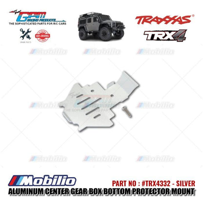 GPM Part #TRX4332 Aluminum Center Gear Box Bottom Protector Mount Traxxas TRX-4 Crawler Adventure