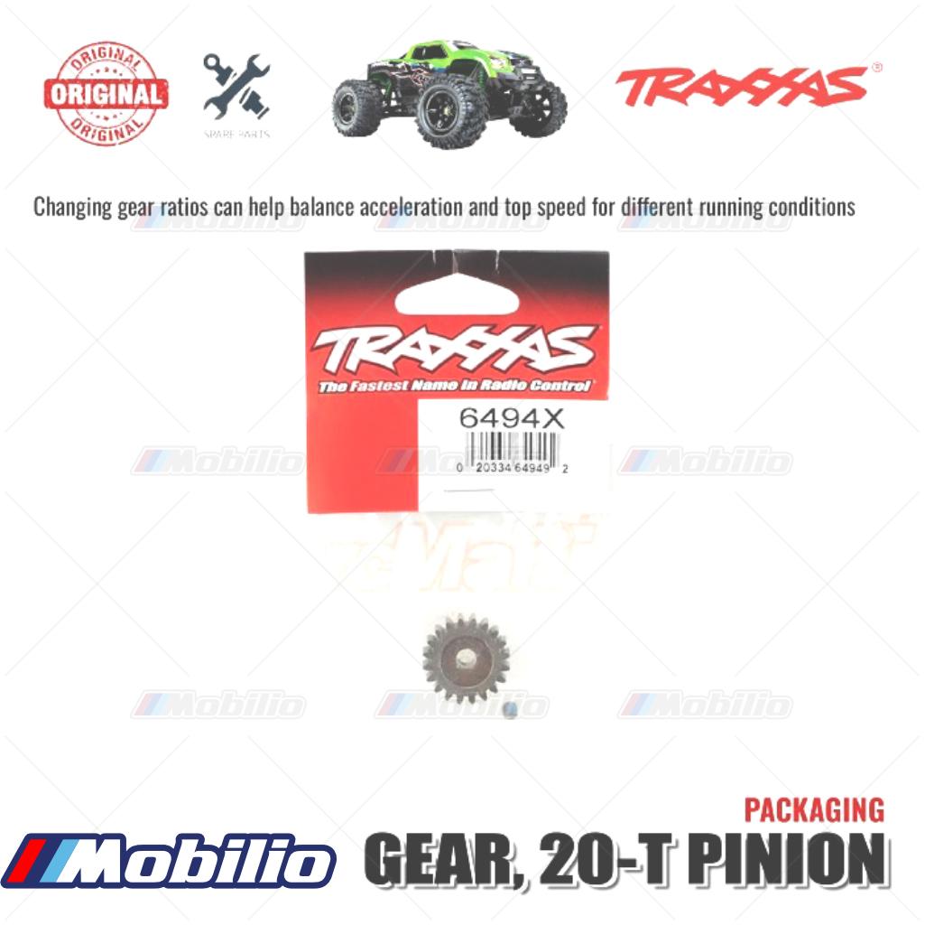 Traxxas Part #6494X Gear 20-T Pinion 1.0 Metric Pitch fits 5mm Shaft for XRT X-Maxx Maxx Slash E-Revo
