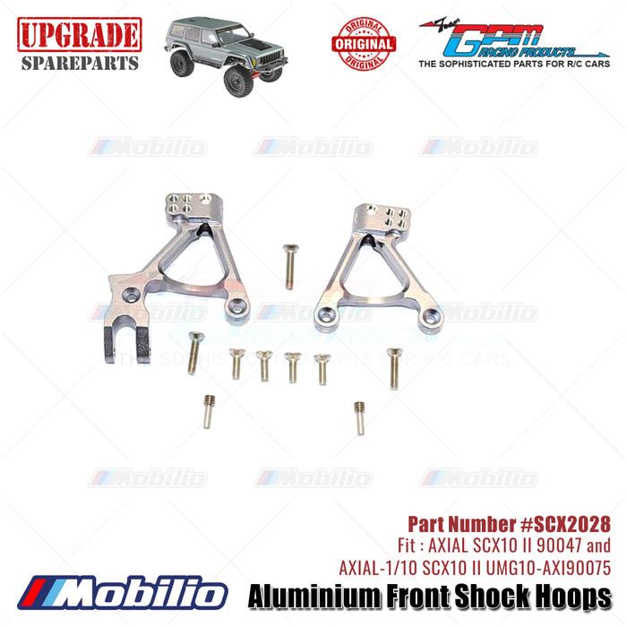 GPM Part #SCX2028 Aluminium Front Shock Hoops AX31380