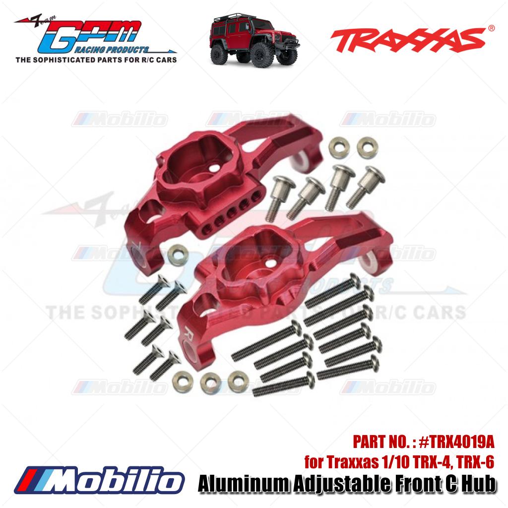 GPM Part #TRX4019A Aluminum Adjustable Front C Hub for Traxxas 1/10 TRX-4 TRX-6