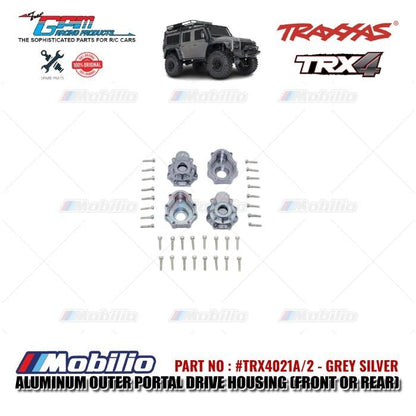 GPM Part #TRX4021A/2 Aluminum Outer Portal Drive Housing Front Or Rear Traxxas TRX-4 Trail Crawler  Remote Control Toy