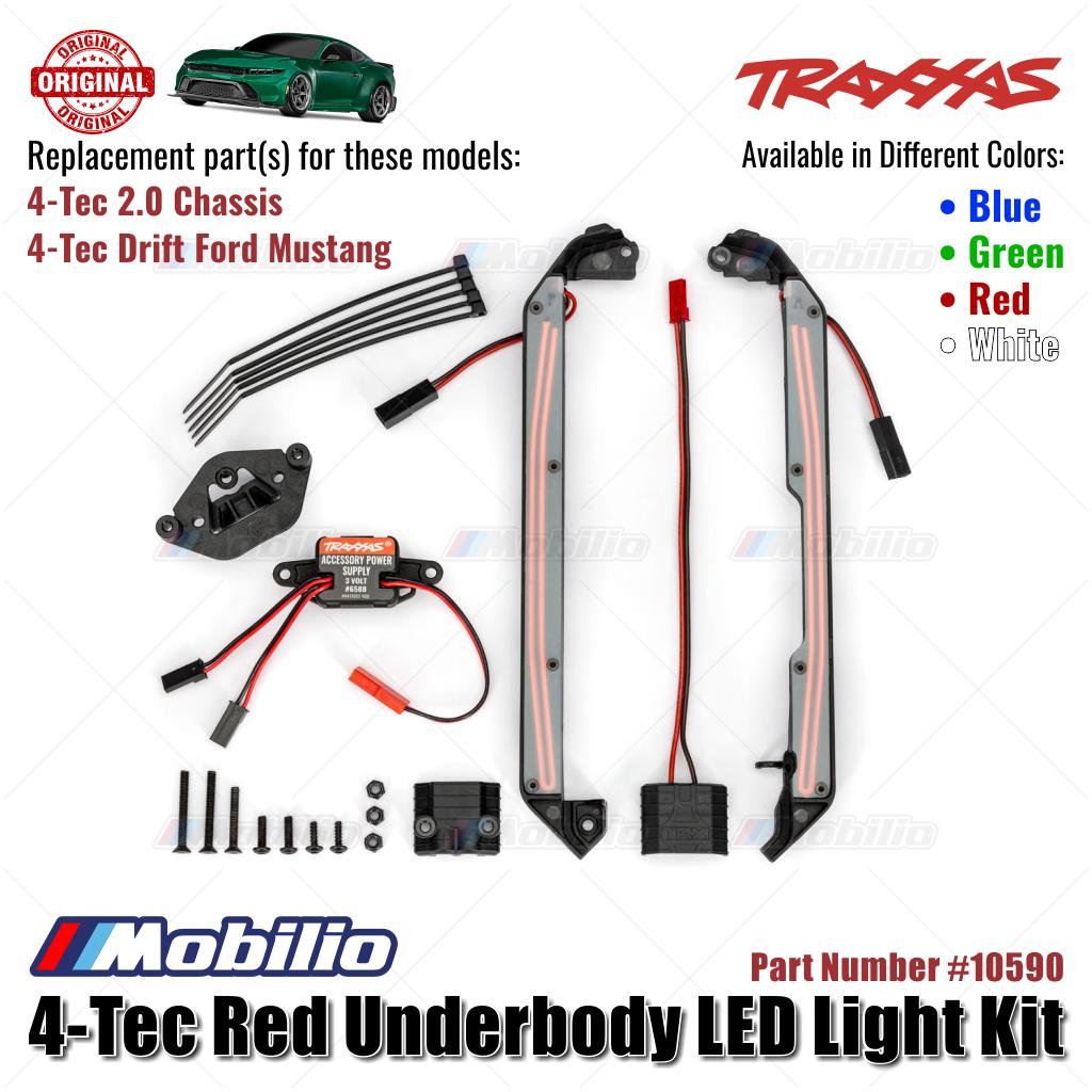 Traxxas Part #10590 4-Tec Underbody LED Light Kit RC Drift Ford Mustang