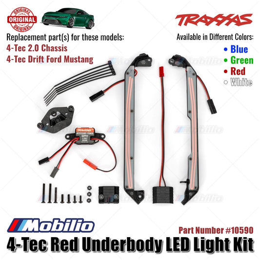 Traxxas Part #10590 4-Tec Underbody LED Light Kit RC Drift Ford Mustang