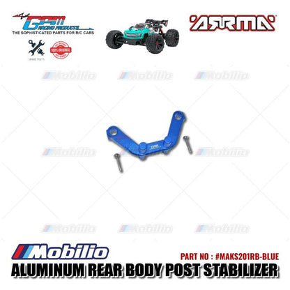 GPM Part #MAKS201RB Aluminum Rear Body Post Stabilizer Arrma Kraton 4X4 4S BLX Monster Truck