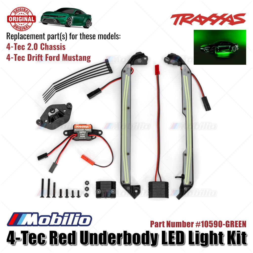 Traxxas Part #10590 4-Tec Underbody LED Light Kit RC Drift Ford Mustang