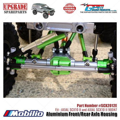 GPM Part #SCX2012E Aluminium Front / Rear Axle Housing RC Upgrade Axial SCX10 II Crawler Adventure