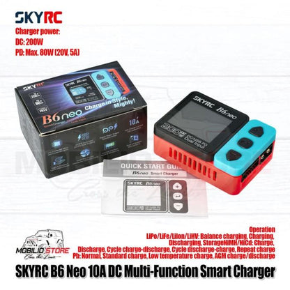 SKYRC B6 Neo 10A DC Multi Function Smart Charger Original Charge