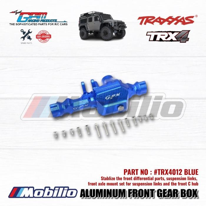 GPM Part #TRX4013 Aluminum Rear Gear Box Axle Upgrade Gardan Traxxas TRX-4 RC Crawler