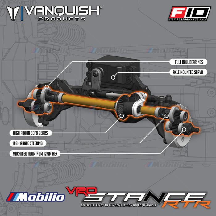Vanquish VRD Stance 1:10 Scale RTR Competition Offroad Vehicle RC Rock Crawler Adventure