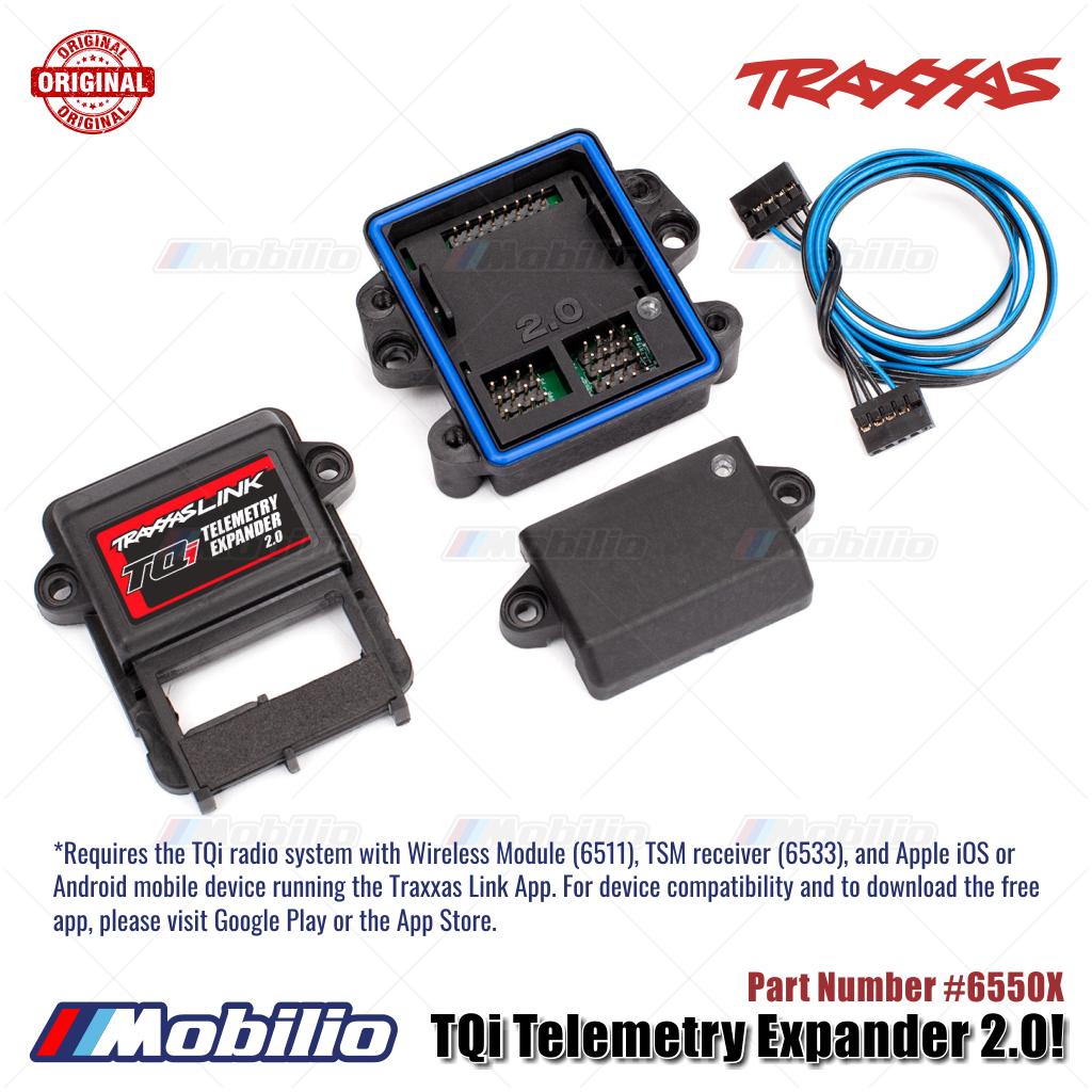 Traxxas Part #6550X TQi Telemetry Expander 2.0! Requires the TQi Radio System with Wireless Module