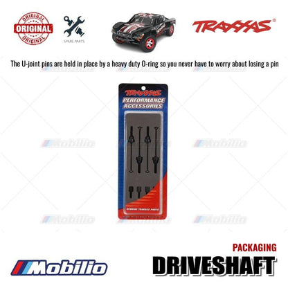 Traxxas Part #7051X Driveshaft 1/16 Slash Steel Constant-Velocity Assembled