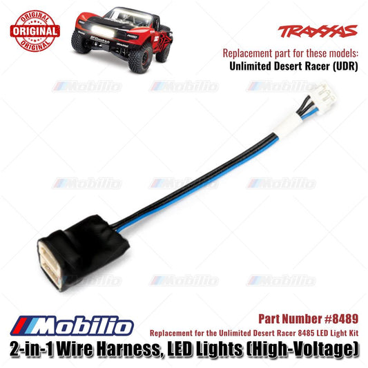 Traxxas Part #8489 2-in-1 Wire Harness LED Lights Replacement for the Unlimited Desert Racer UDR 8485 LED Light Kit