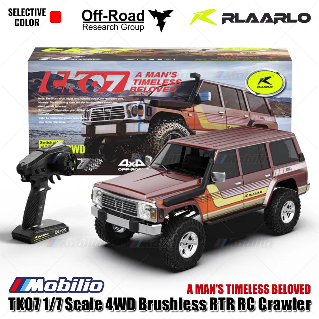 Rlaarlo TK07 Skala 1/7 4WD Brushless RTR 2.4GHz RC Crawler Adventure Off-Road Remote Control