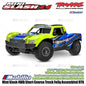 Traxxas 108164-1 Mini Slash 4WD Short Course Truck Rakitan Lengkap RTR Body Tanpa Klip Sistem Tenaga Brushless TQ 2.4GHz BL-2S