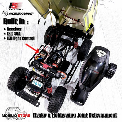 RC RGT 136100 V3 1/10 Skala 4WD Rock Crawler Cruiser RTR Suzuki Jimmy