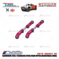 GPM Part #MAM4057S Aluminum and Stainless Steel Rear Upper Adjustable Links Arrma 1/8 Mojave 4X4 4S BLX Desert Truck  Remote Control