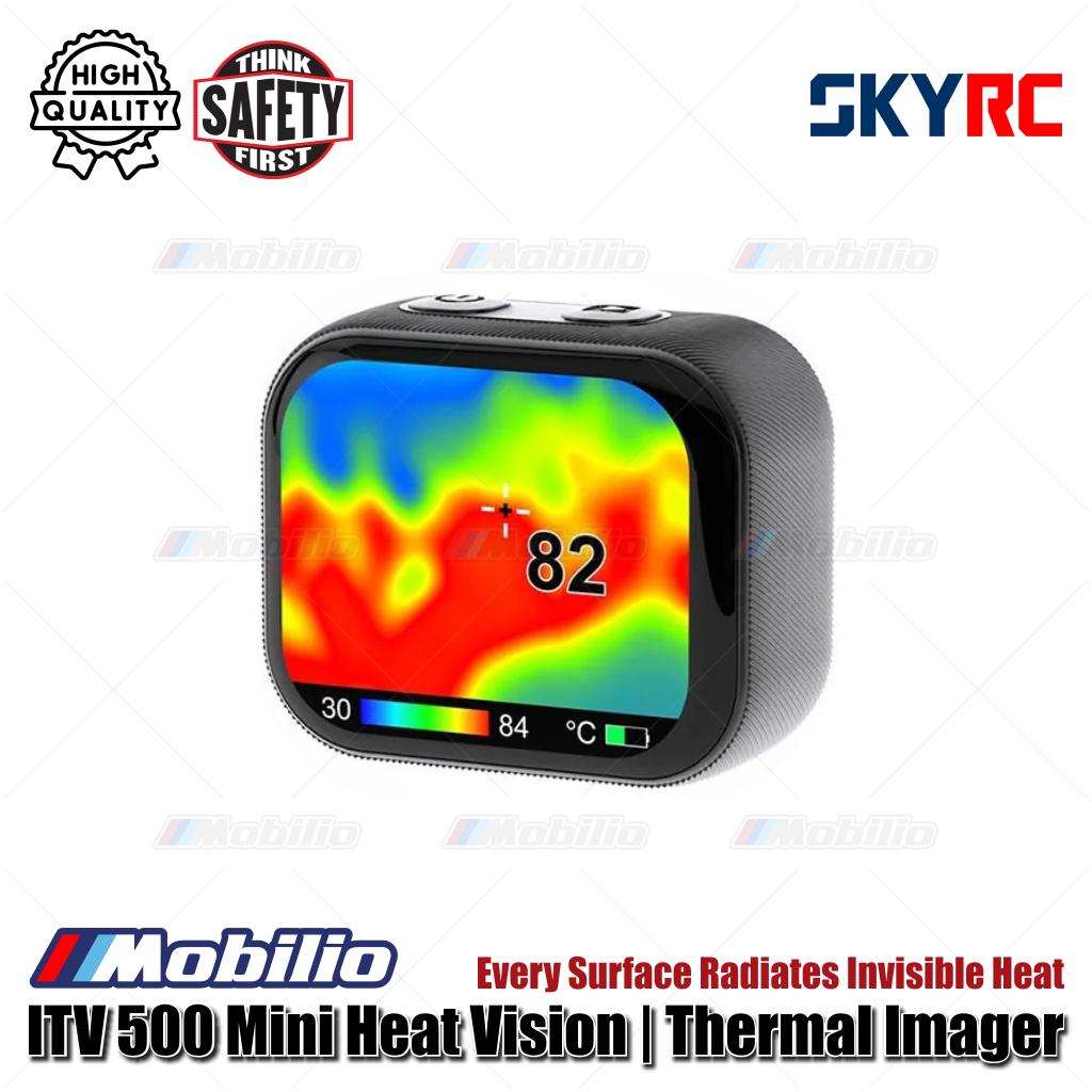 SKYRC #SK-500047 ITV 500 Mini Heat Vision Thermal Imager Every Surface Radiates Invisible Heat