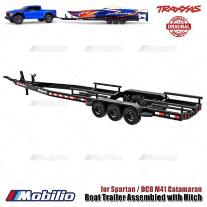 Traxxas Part #10350 Boat Trailer Assembled with Hitch for Spartan - DCB M41 Catamaran