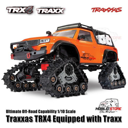 Traxxas TRX4 TRX-4 Equippped Traxx RC 1/10 Trail Crawler Truck RTR
