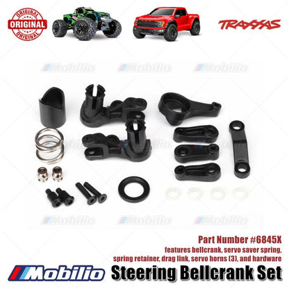Traxxas Part #6845X Steering Bellcrank Set for RC Ford ST Rally Raptor Slash Rustler Hoss Stampede XO-1
