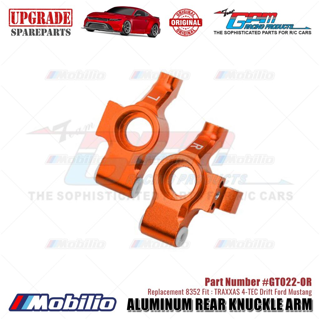 GPM Part #GT022 Aluminum Rear Knuckle Arm 2 Pcs Set for Traxxas 4-Tec 2.0, 4-Tec 3.0, 4-Tec Drift Ford Mustang