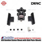 D1RC LCG Gearbox Center Mount dengan Skid Plate Dudukan Transmisi LCG untuk Crawler RC 1/10