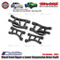 Traxxas Part #10831 Black/Blue Front Upper & Lower Suspension Arms (L&R)