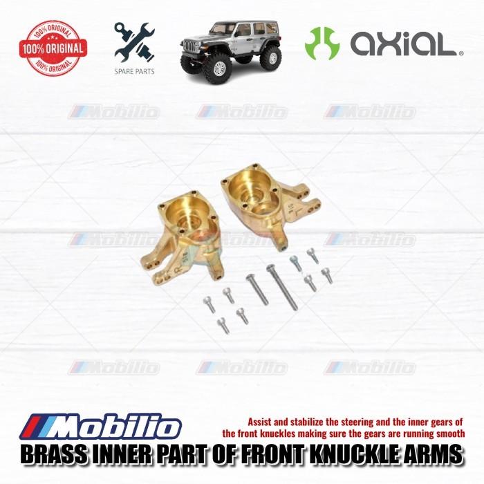 GPM Part #SCX3021BX Brass Inner Part Of Front Knuckle Arms for Axial Racing Capra 1.9 Unlimited