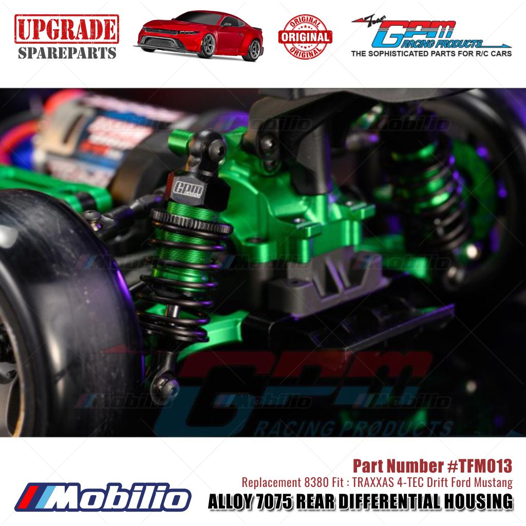 GPM Part #TFM013 Alloy Rear Differential Housing 8380 Traxxas 4-TEC Drift Ford Mustang