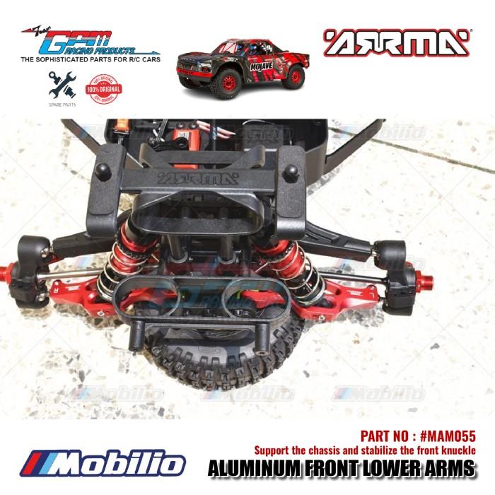GPM Part #MAM055 Aluminum Front Lower Arms Arrma Mojave 6S BLX Desert Truck