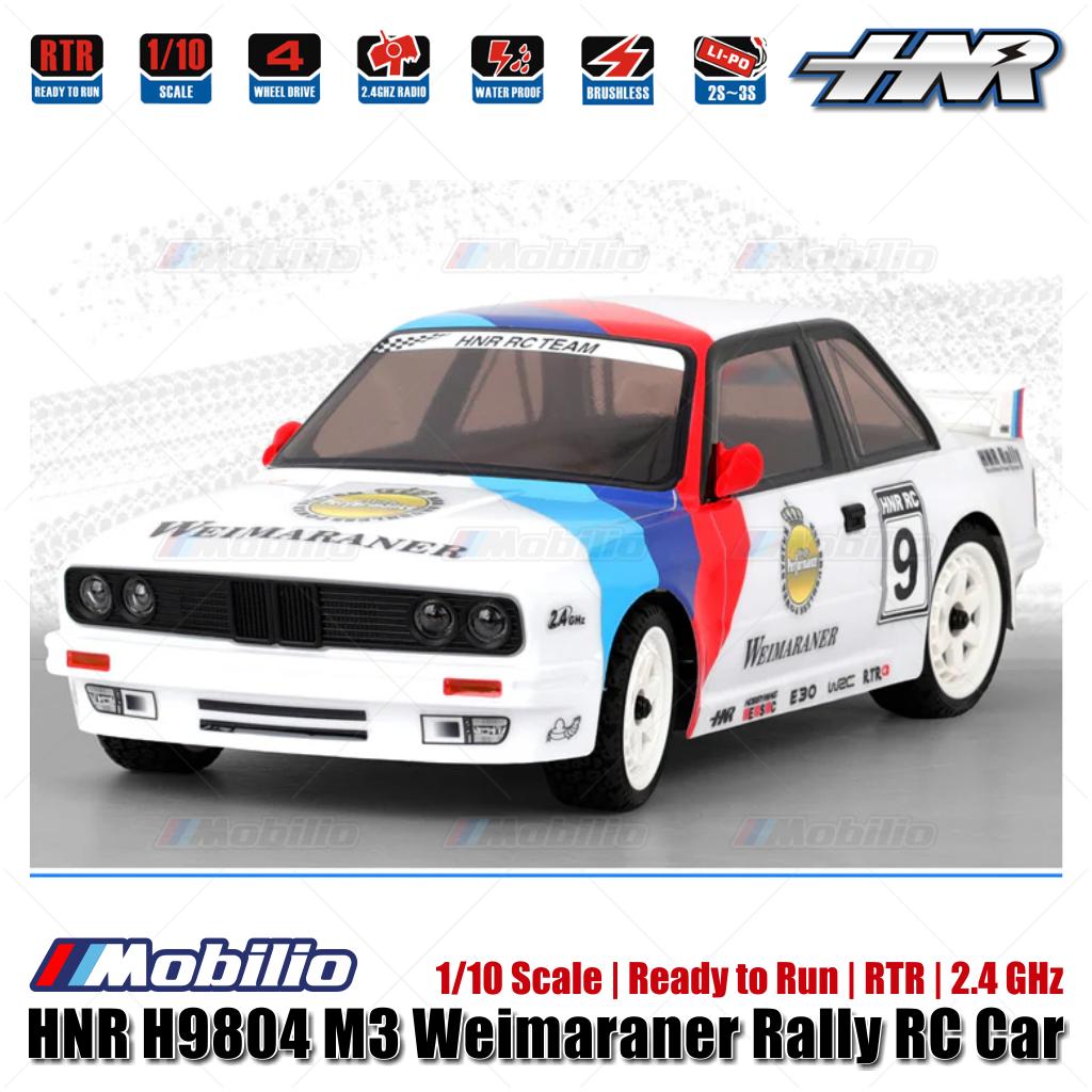 HNR H9804 M3 Weimaraner 1/10 Scale 4WD Brushless 2.4GHz RTR RC Rally Car
