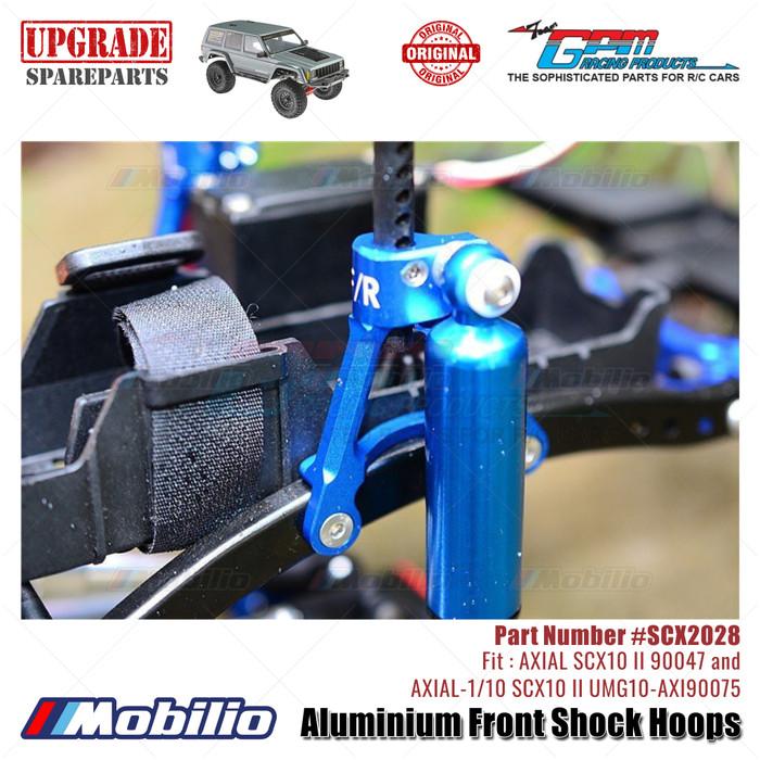 GPM Part #SCX2028 Aluminium Front Shock Hoops AX31380