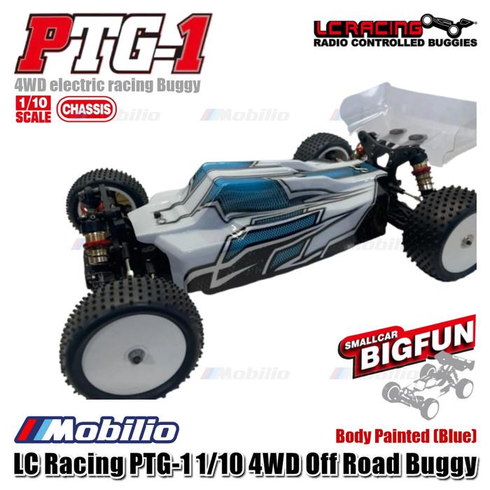 LC Racing PTG-1 1/10 4WD Off Road Buggy Chassis Assembled LC Racing #PTG-1H, PTG-1HBU, PTG-1HRD